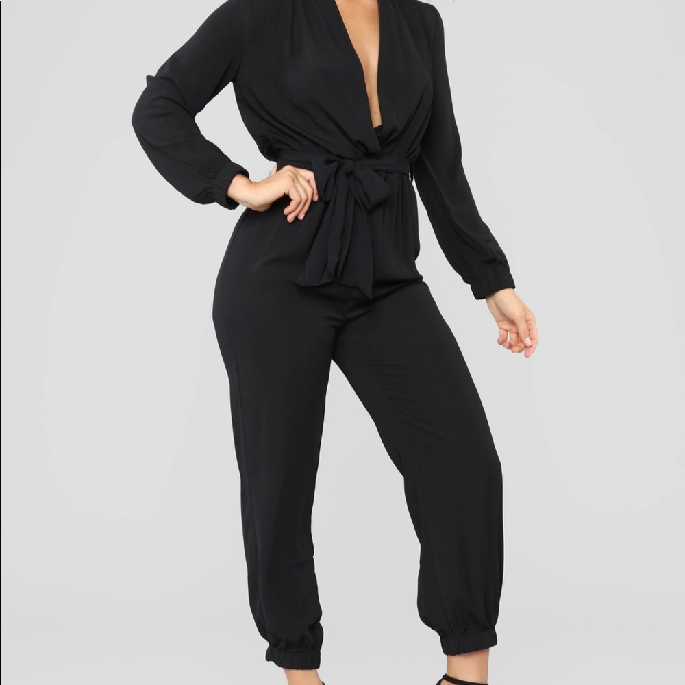 Top Wrap Jumpsuit